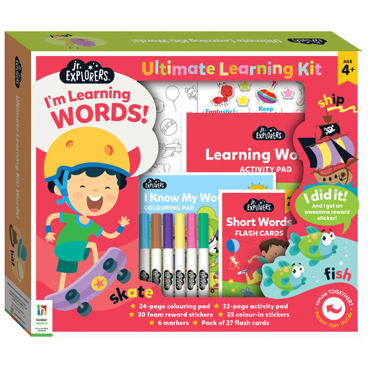 Junior Explorers I Know My Words! Ultimate Activity Kit