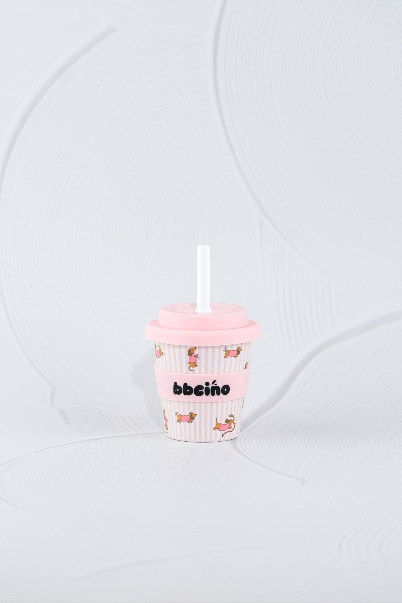 Dash in Pink Babycino Cup - 120ml (STRAW INCLUDED)