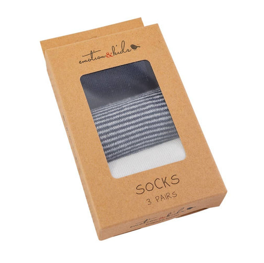 Fine Stripe (3 Pack) Sock - Baby/Toddler