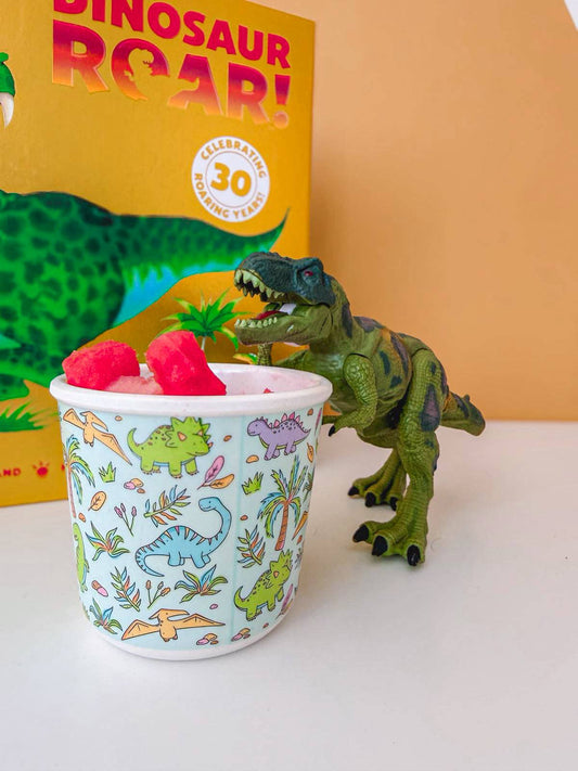 Snack-a-Saurus Bamboo-Based SNACK POT