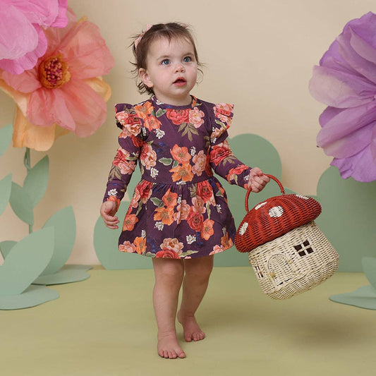 Sienna Long Sleeve Organic Dress