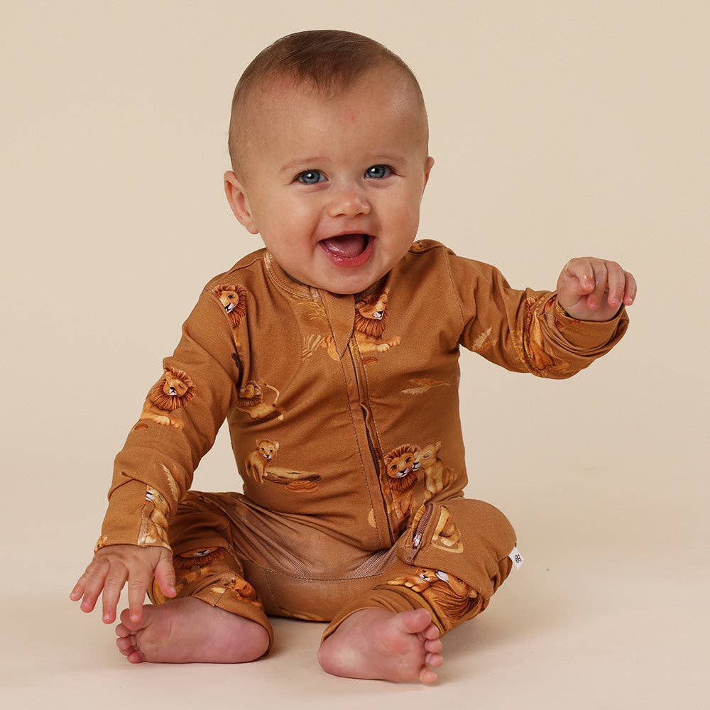 Roar Organic Snugglesuit Convertible Romper
