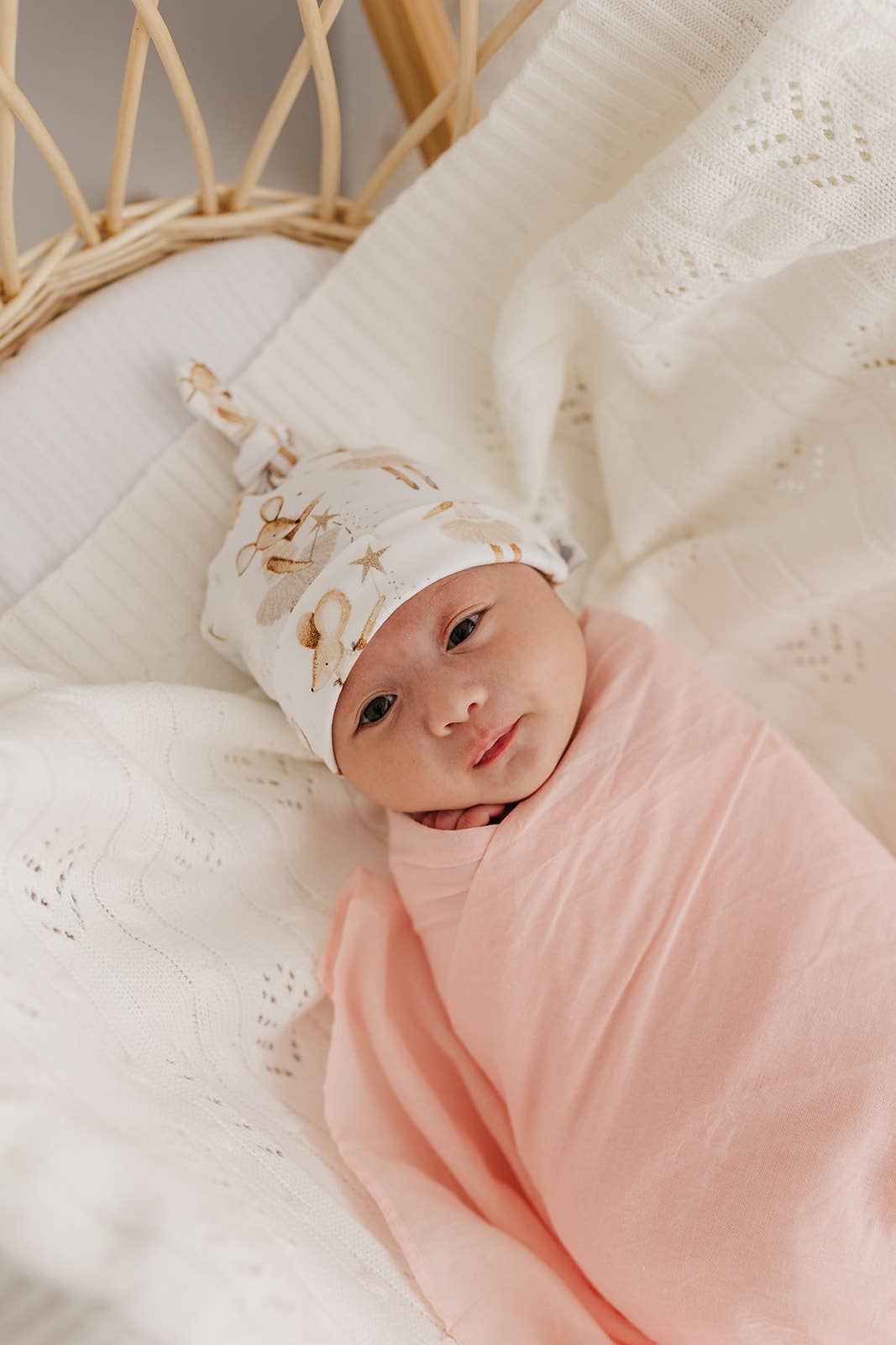 Pink Muslin Swaddle