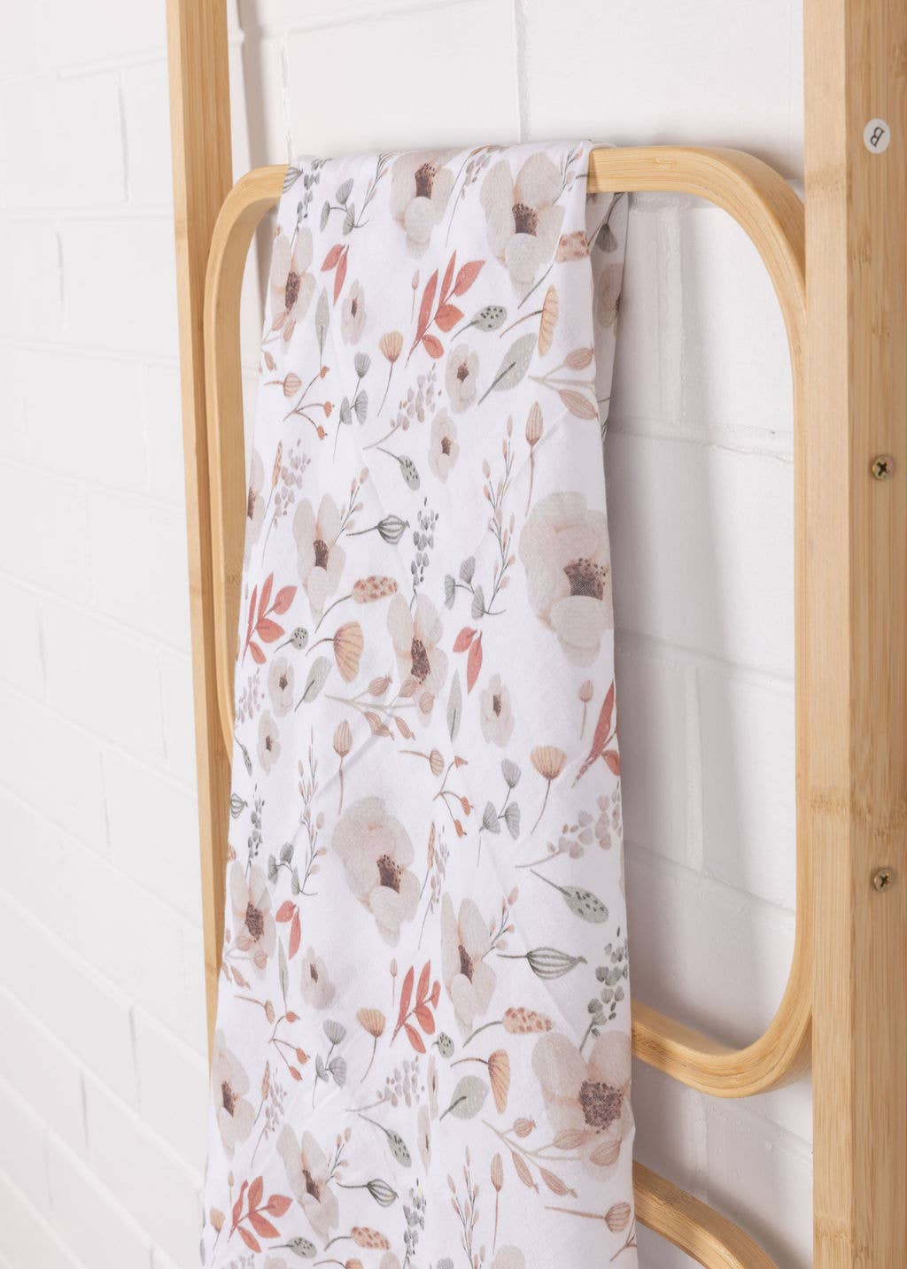 Boho Floral Muslin Wrap/Swaddle