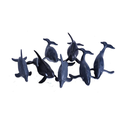 Whale & Dolphin Figurines