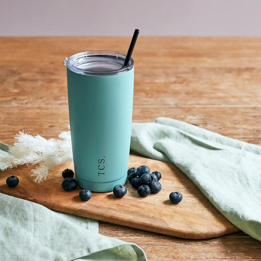 Insulated Smoothie Cup With Straw | Cobalt Blue