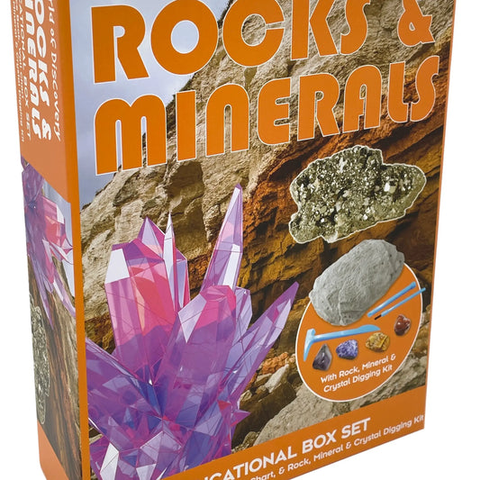 Rocks and Minerals Educational Box Set