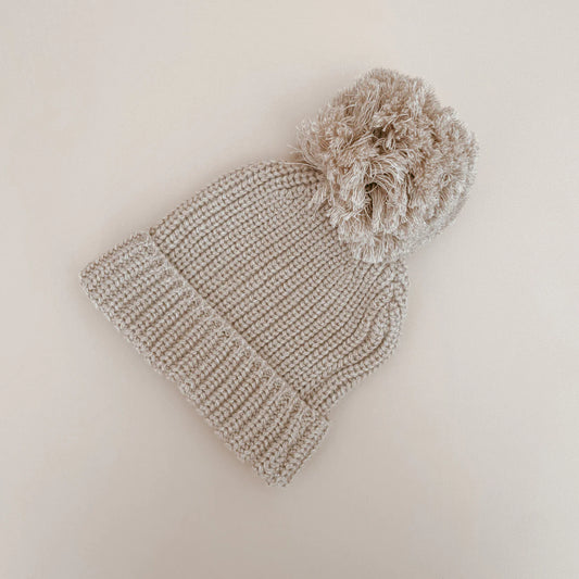 Mini Knit Beanie | Fawn