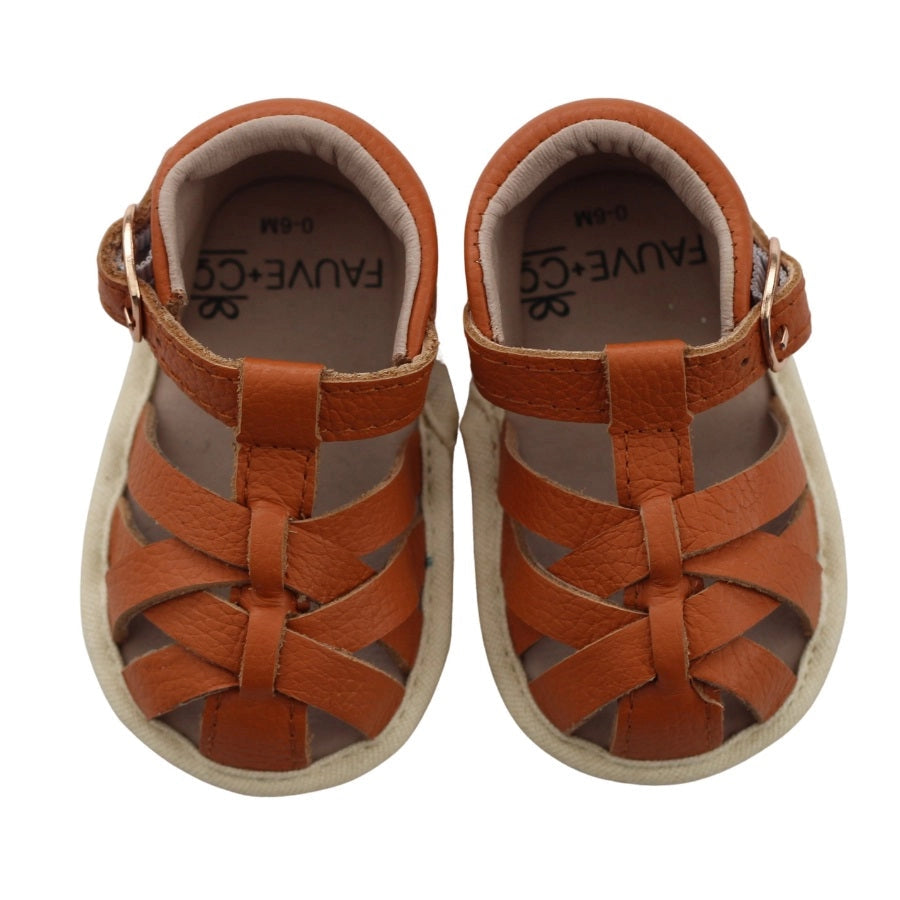 Dekota Leather Sandals Tan