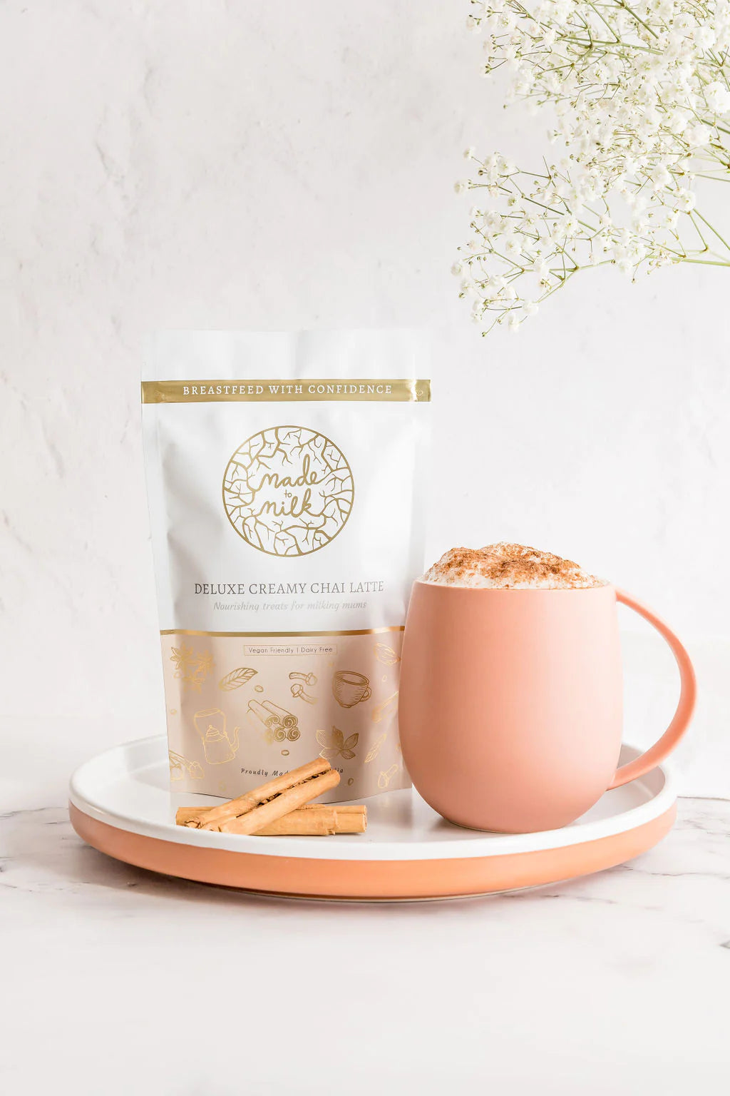 Creamy Chai Latte | DF & SF