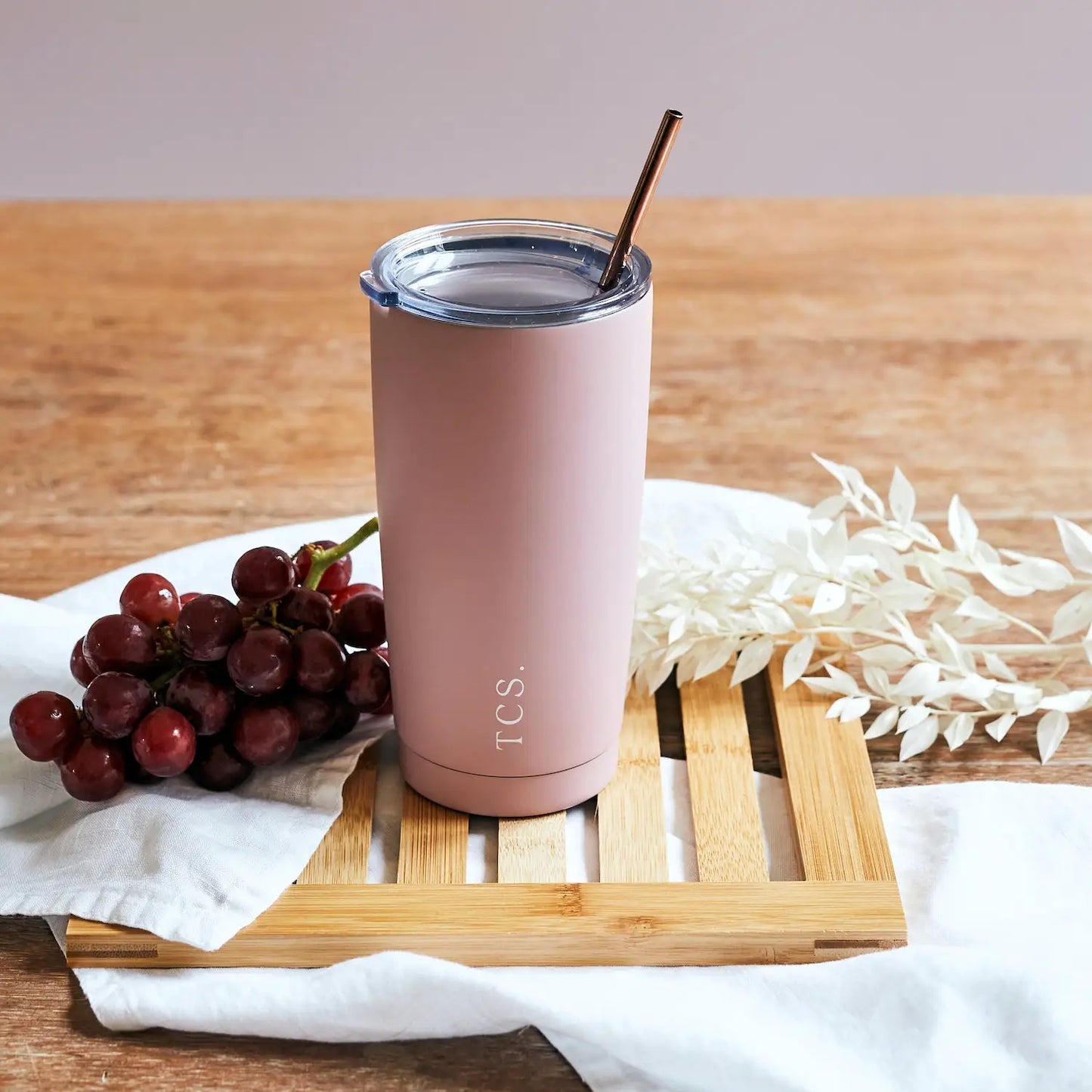 Insulated Smoothie Cup With Straw | Dusk