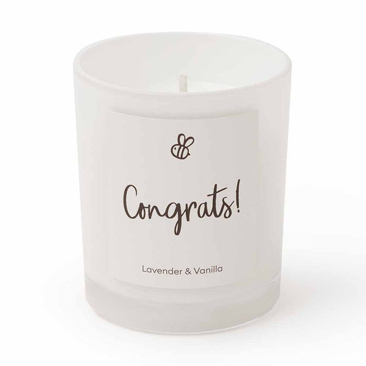Congrats - Lavender & Vanilla Natural Soy Candle