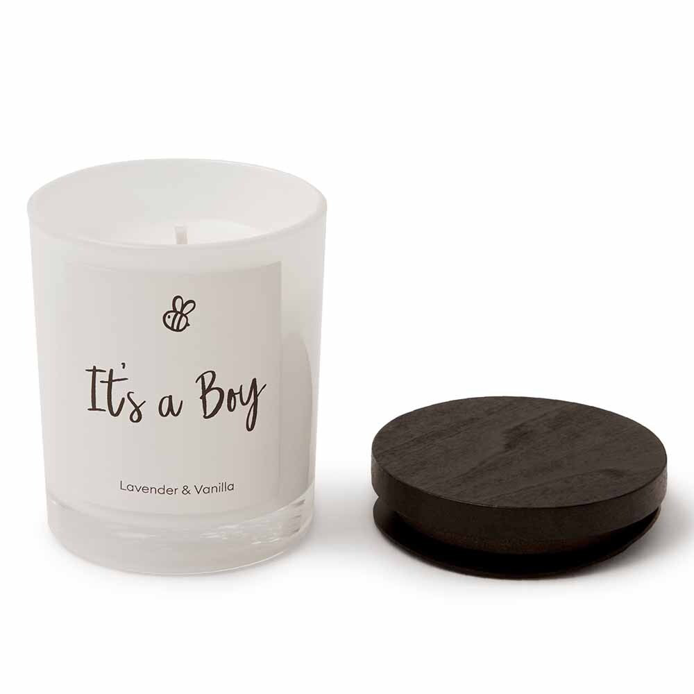 It's A Boy - Lavender & Vanilla Natural Soy Candle