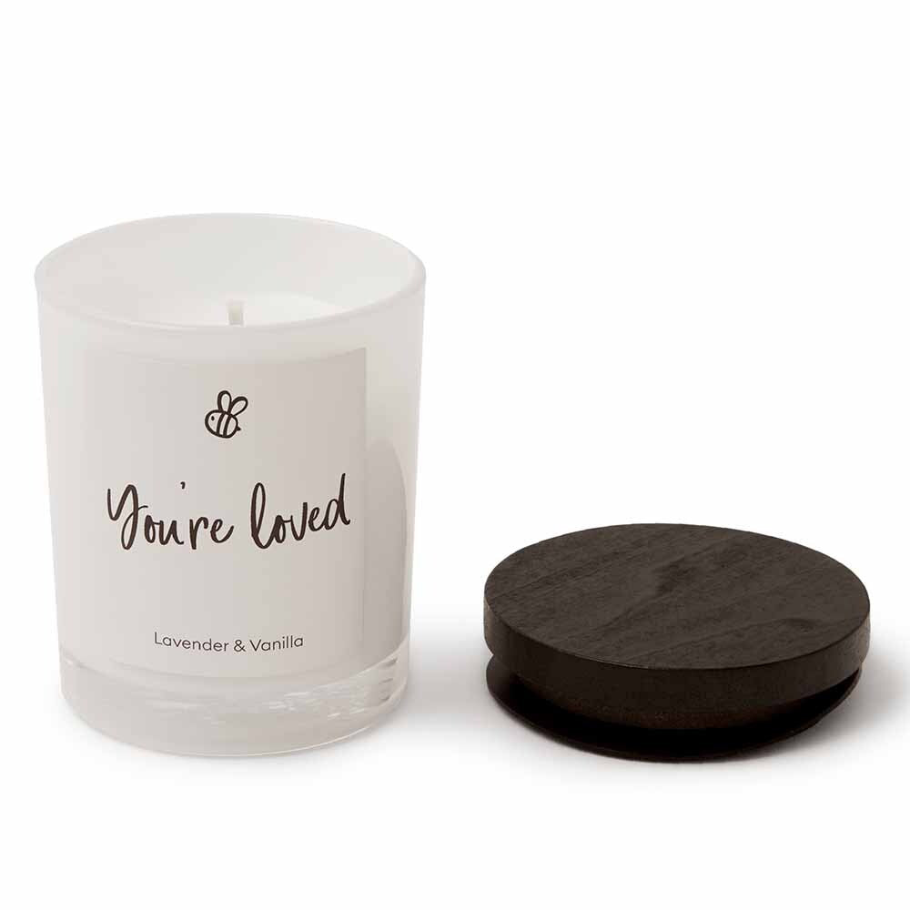 You're Loved - Lavender & Vanilla Natural Soy Candle