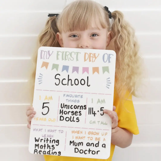 First Day / Last Day Whiteboard