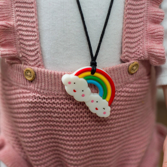 Rainbow Chew Pendant